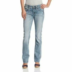 💙 Buckle BKE Drew Jeans Light Wash Stretch Denim Boot Cut 27w